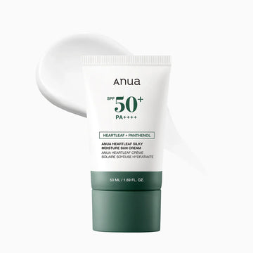 Anua Heartleaf Silky Moisture Sun Cream SPF 50+ PA++++ 50ml