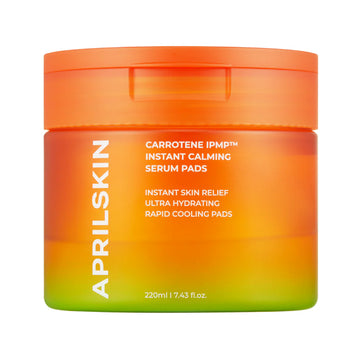 April Skin Carrotene IPMP instant calming serum pads