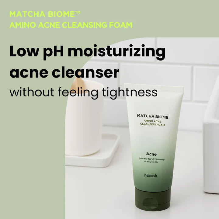 Heimish Matcha Biome Amino Acne Cleansing Foam (150ml)