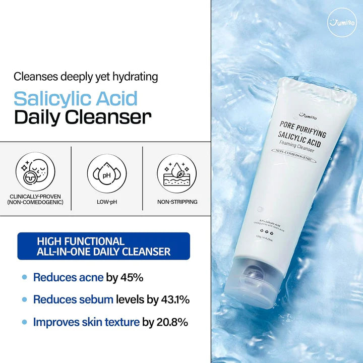 Jumiso Pore-Purifying Salicylic Acid Foaming Cleanser 120g