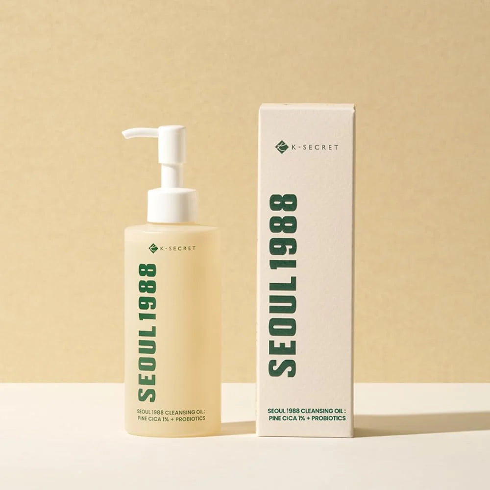 KSECRET SEOUL 1988 Cleansing Oil Pine Cica 1% +Probiotics 200ml